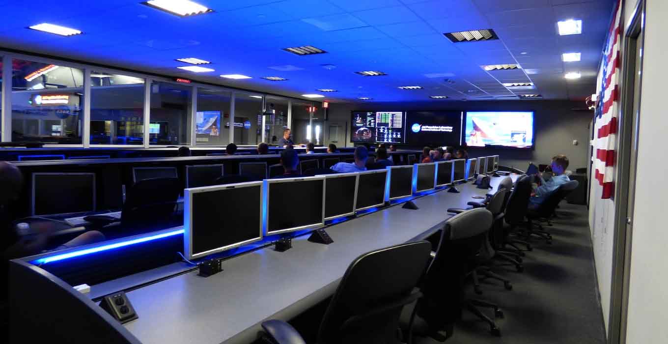 Call center conference room.