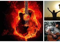 Guitar in Flames
