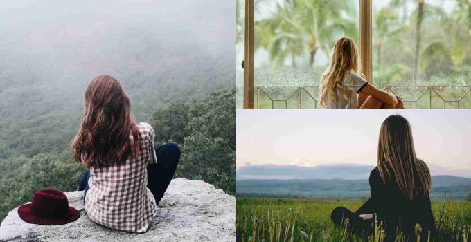 Women Outdoors Collage